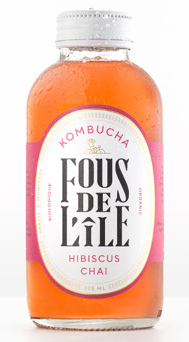 Kombucha Hibiscus Chai (355 ml)