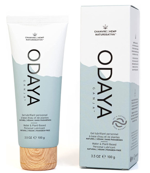 Odaya Ganja lubrifiant à base d'eau et de plantes (100 ml)