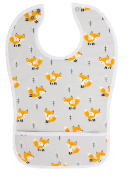 Bavoir récupérateur absorbant