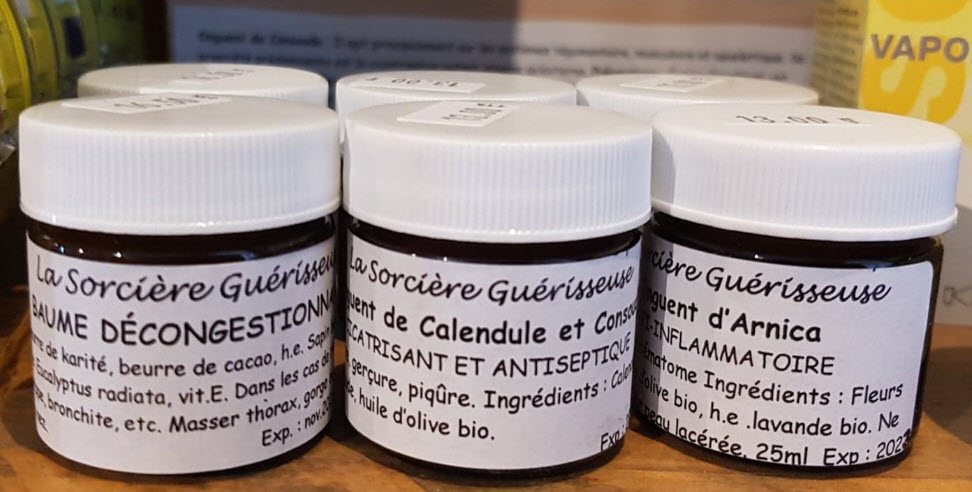 Onguent calendule/consoude (25 ml)