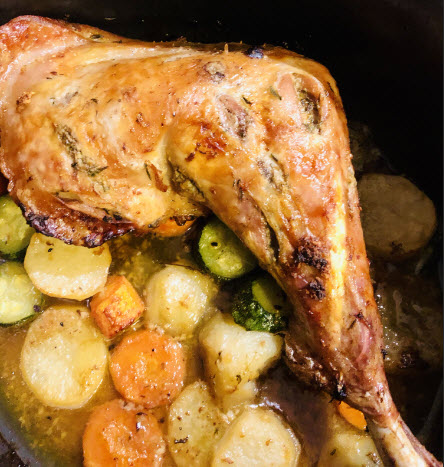 Cuisse de dinde naturelle (500gr) - poids variable