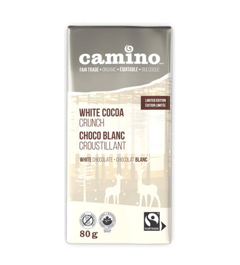 Chocolat blanc croustillant 38% (80 gr) 