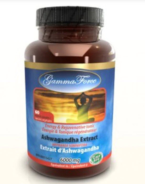 Extrait Ashwagandha 6000mg (60 capsules végé)