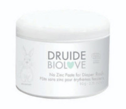 Pâte sans zinc pour érythèmes fessiers bio (60 gr)