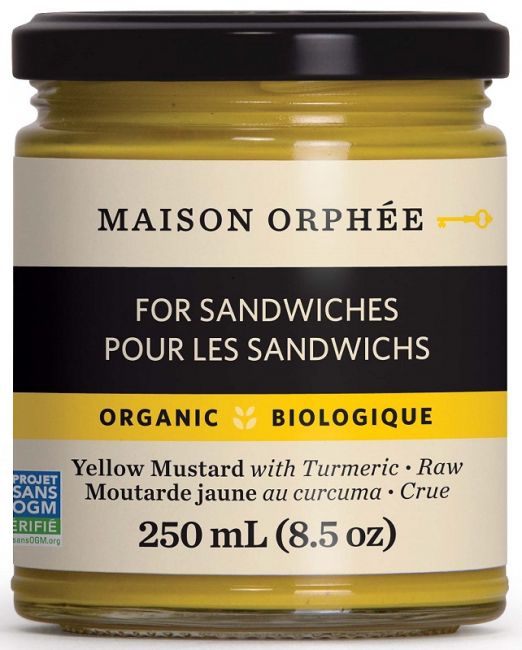 Moutarde jaune au curcuma (250 ml)