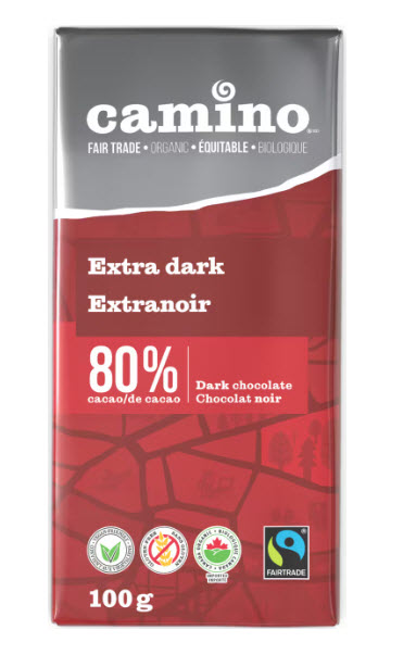 Chocolat extra noir 80% (100 g)
