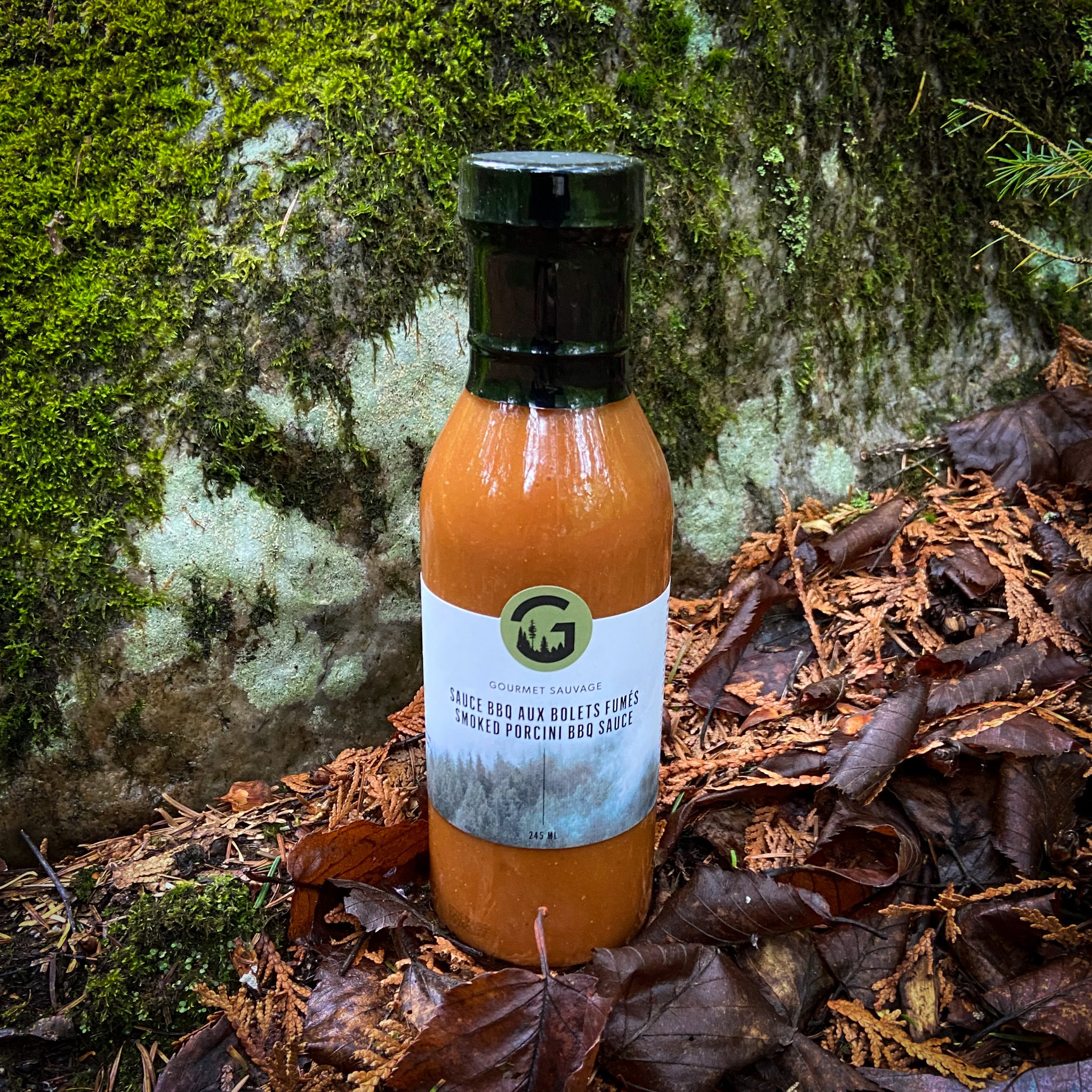 Sauce bbq aux bolets fumés (350 ml)