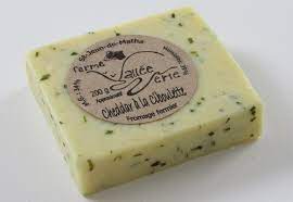 Cheddar à la ciboulette (200gr)
