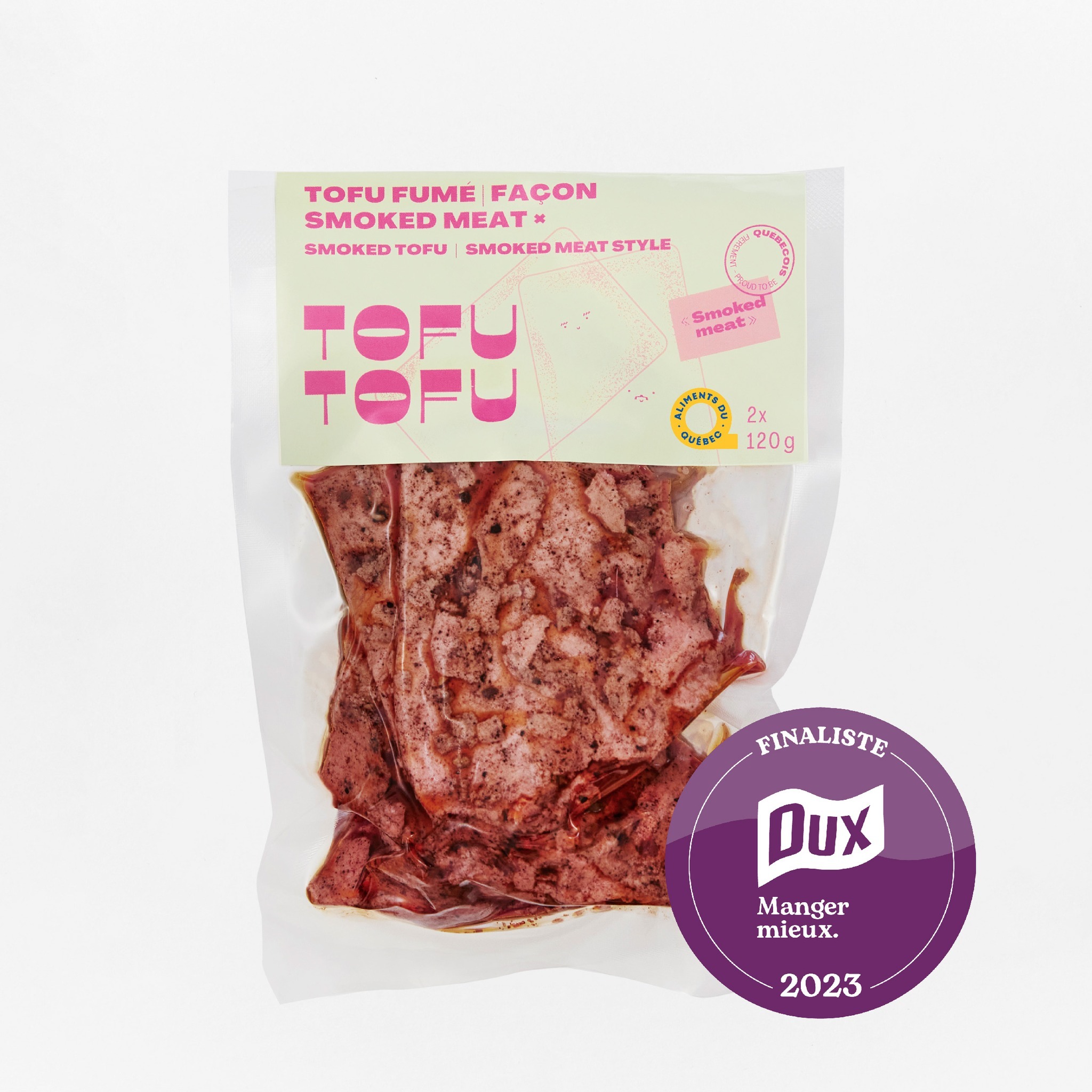 Tofu fumé smoked meat (2x120gr)