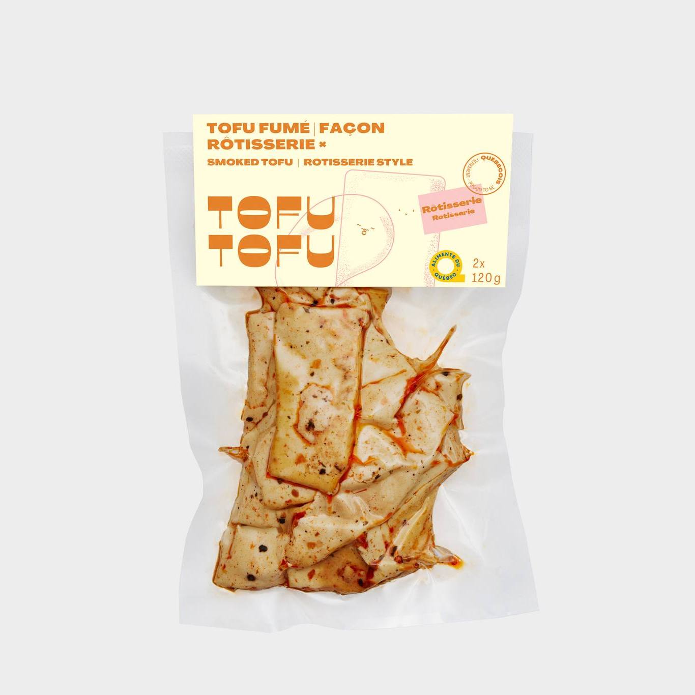 Tofu fumé rotisserie (2x120gr)
