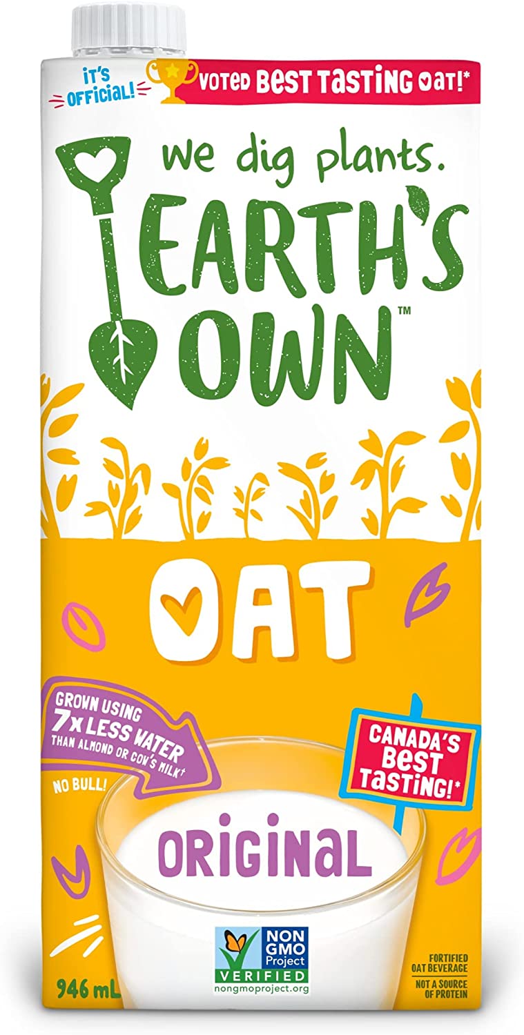 Lait d'avoine vanille earth's own (946 ml)