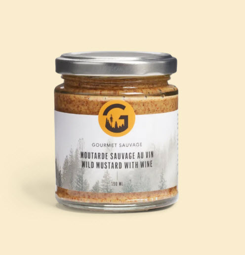 Moutarde sauvage au vin (190 ml)