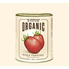 Tomates entières pelées avec basilic (796 ml)