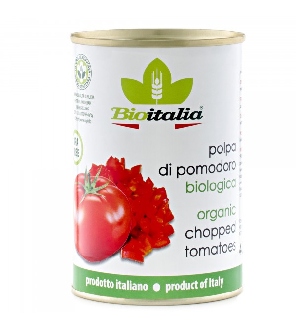 Tomates pelées avec basilic (796 ml)