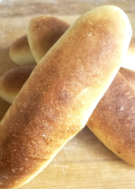 Pain hot dog levain (6)