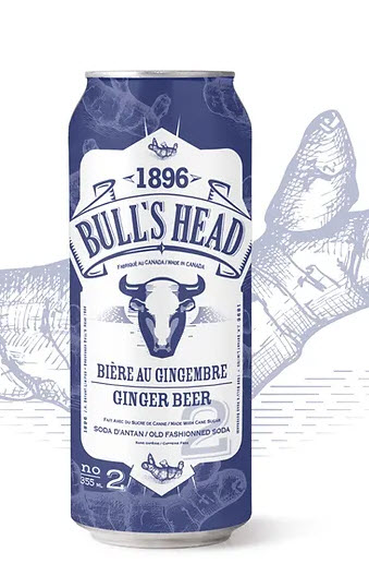 Biere de gingembre Bull's head (355ml)