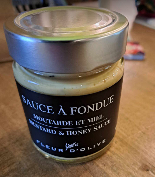 Sauce a fondue moutarde et miel (135 ml)