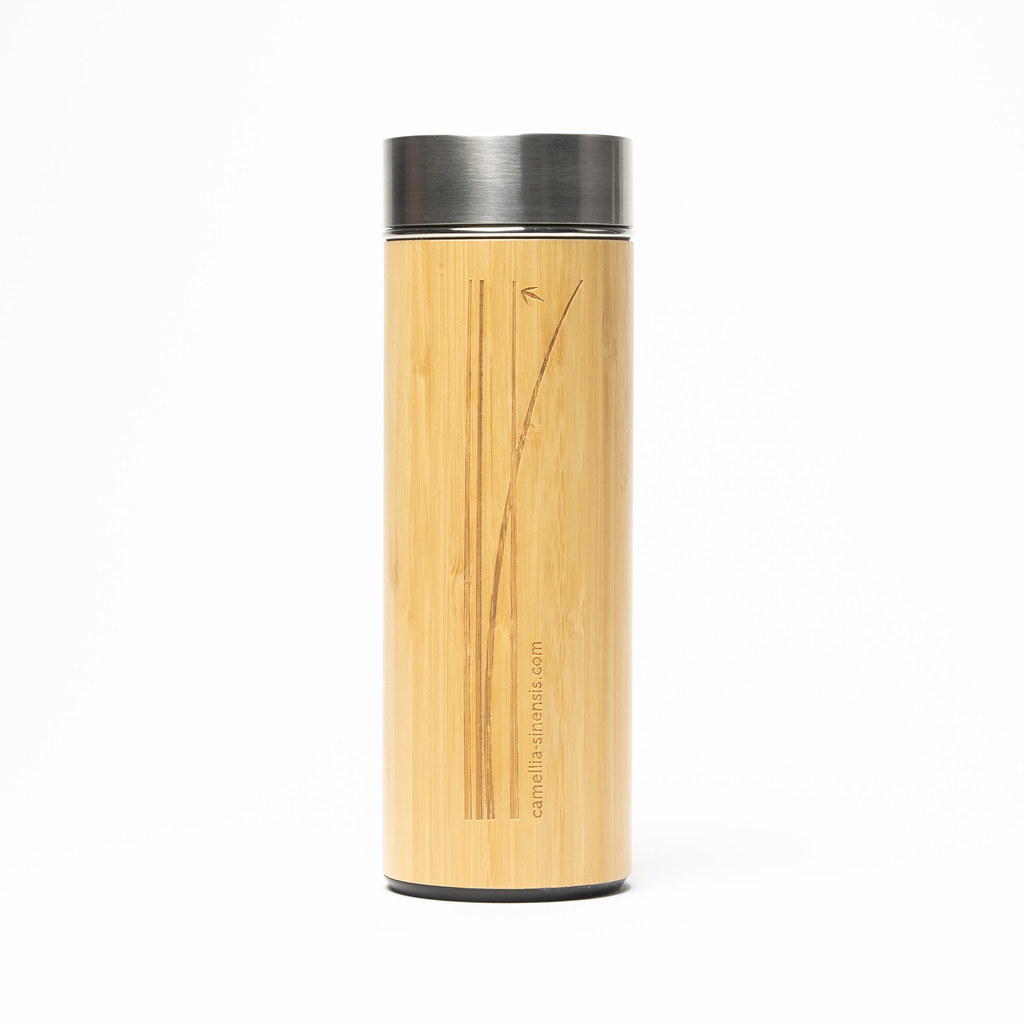 Bouteille a thé en porcelaine et bamboo 275ml