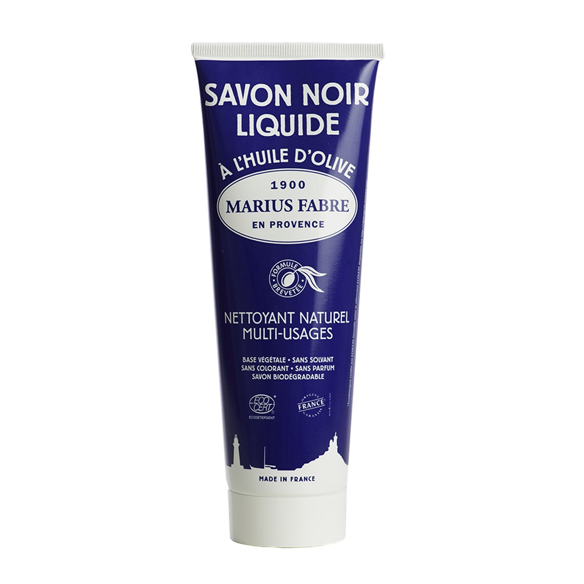 Savon noir à l'huile d'olive concentré (tube 250 ml)