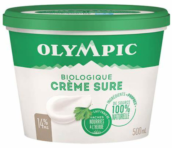 Crème sure 500 gr - Organic Meadow