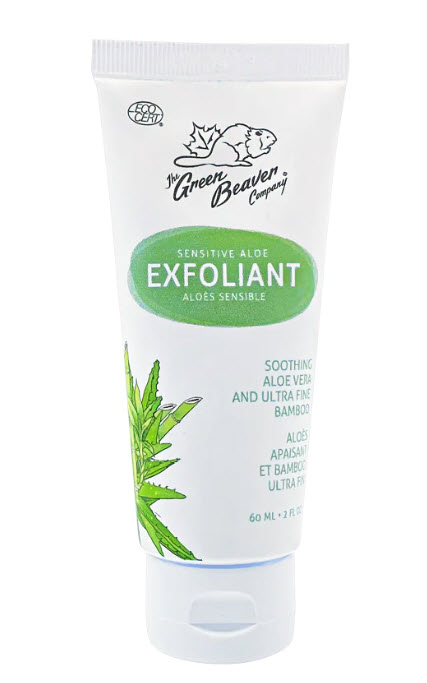 exfoliant facial a l'aloes pour peau sensible (60 ml)