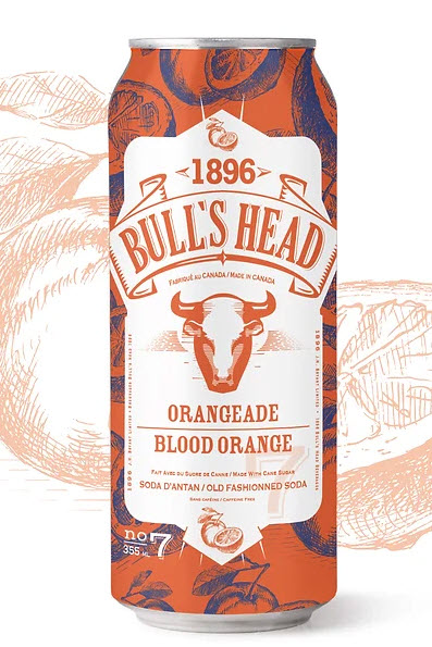 Orangeade Bull's head (355ml)
