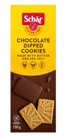 Biscuits trempés dans le chocolat noir (150g)