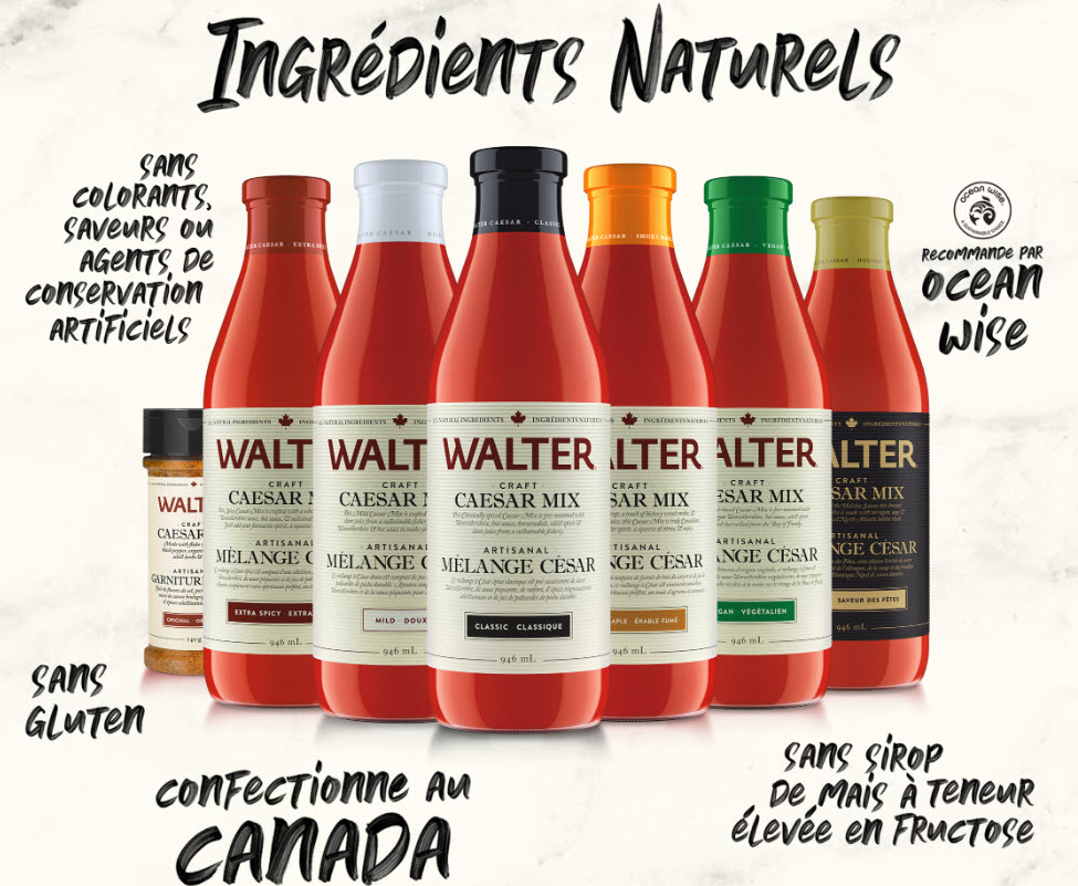 Mélange Ceasar artisanal - classique - clamato (946 ml)