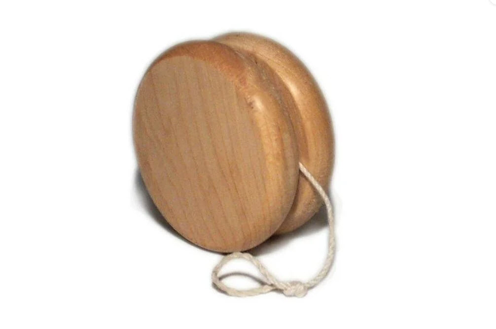 Yo-yo en bois personnalisé cafe