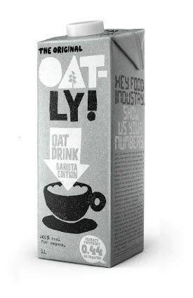 Lait d'avoine barista OATLY (946 ml)