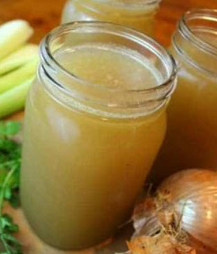 Bouillon de poulet (2 tasses)