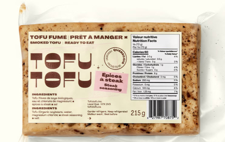 Tofu fumé epices a steak (215 gr)