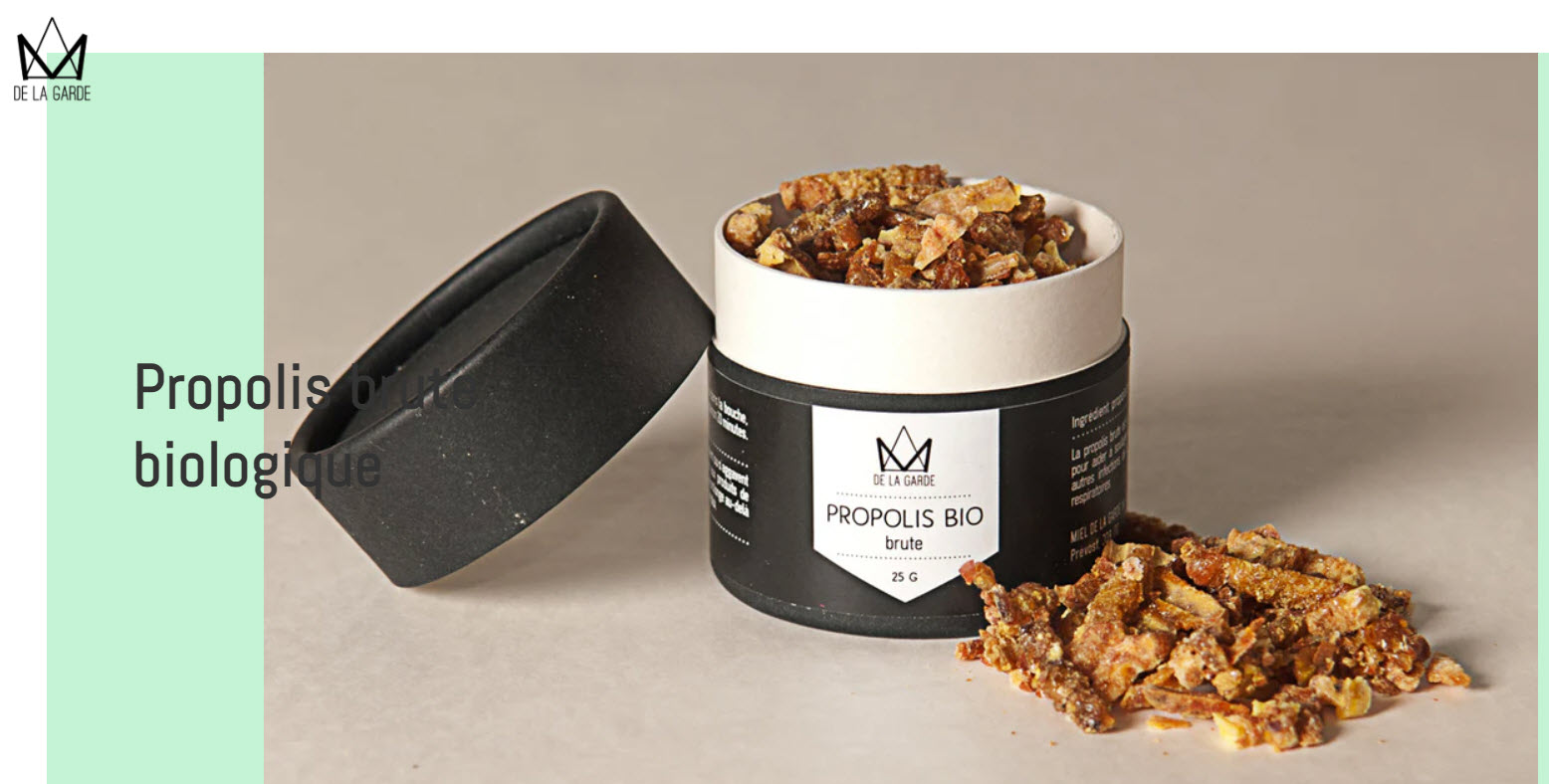 Propolis brut du Quebec (25 gr)