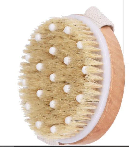 Brosse Loofah pour cellulite et drainage