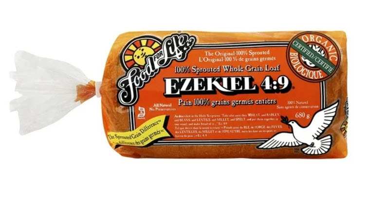 Pain de grains germés Ezekiel - faible en sodium