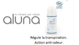 Pierre d Alun - deodorant 100% naturel