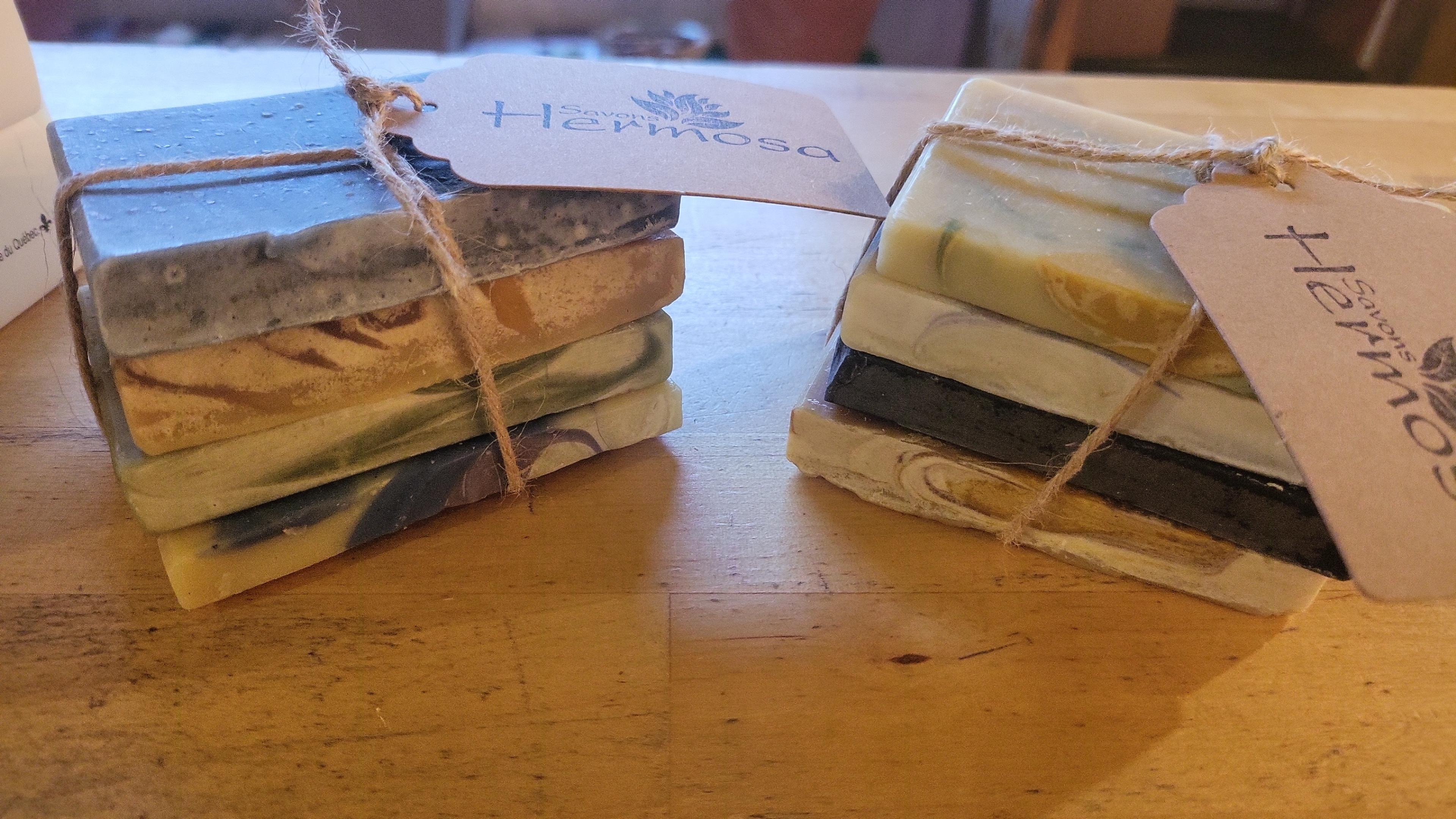 Paquet decouverte - 4 petits savons