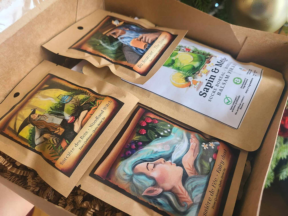 Coffret tisanes glacées et cocktails nordiques