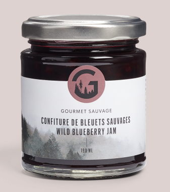 Confiture Bleuets sauvages (190 ml)