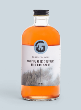 Sirop de roses sauvages (245ml)