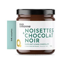 Tartinade noisettes et chocolat noir (220gr)