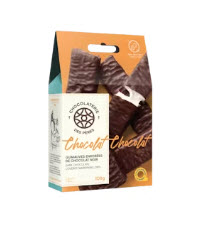 Guimauves enrobées de chocolat noir (108gr)