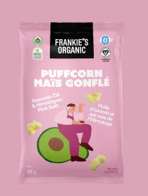 Mais gonflé huile d'avocat et sel rose de l'himalaya (45 gr)