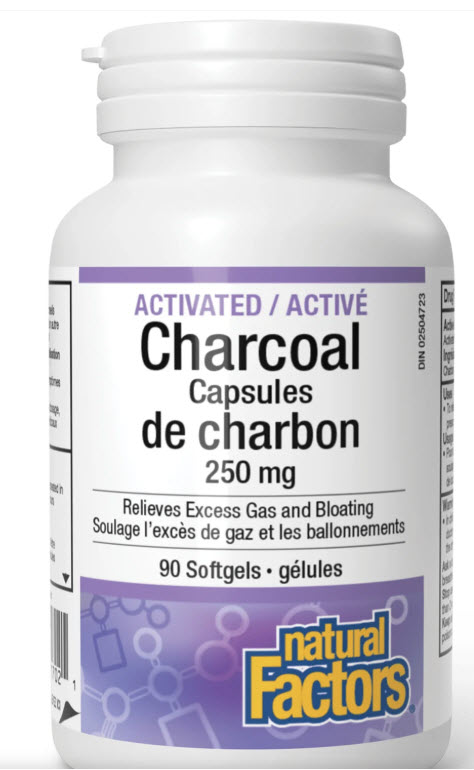 Charbon activé (90 gelules)
