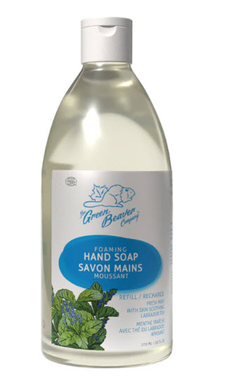 Recharge - savon moussant - Menthe fraiche (750 ml)