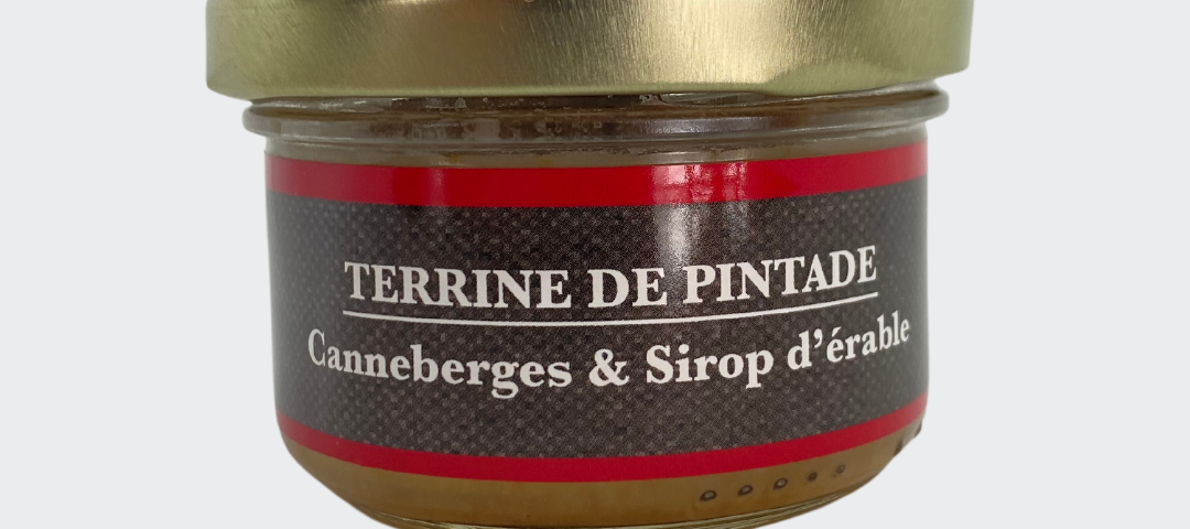 Terrine Canneberge et sirop d'érable (80 gr)