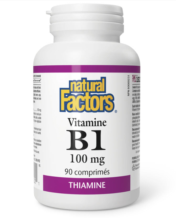 Vitamine B1 100 mg (90 capsules)