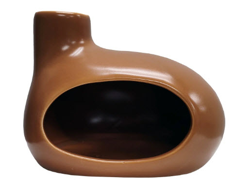 Bruleur sauge Palo Santo en ceramique blanc