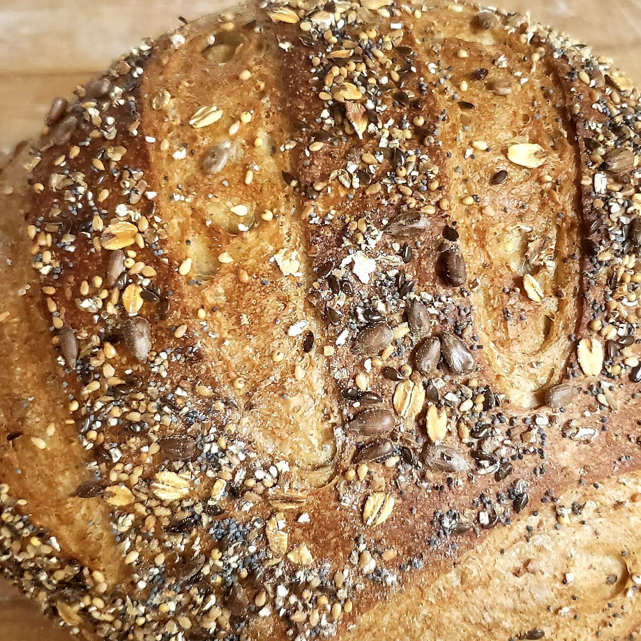 Miche mini multi grains levain