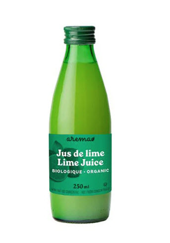 Jus de lime bio Arema (250 ml)